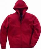 Mikina Carhartt Zip Hooded Sweatshirt - Červená