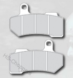 Přední a zadní brzdové destičky Motor Factory - organické