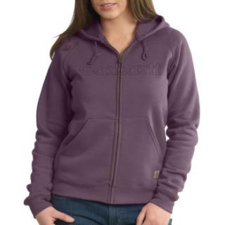 Mikina Carhartt Women’s Midweight Graphic Hooded Sweatshirt - Fialová