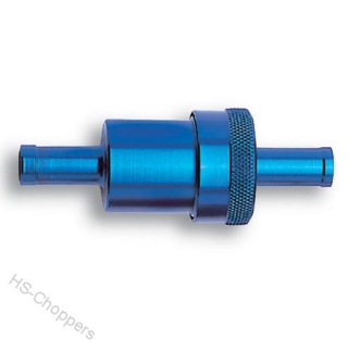 Modrý palivový filtr 1/4"