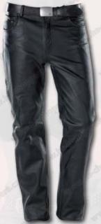 Kožené kalhoty - černé