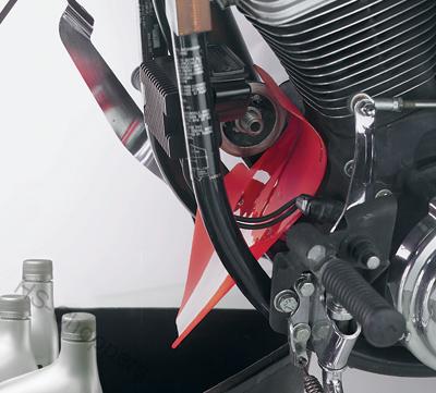 Pomocník pro výměnu oleje