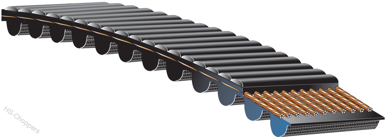 Řemen BDL PC 1 1/2´´,   127 zubů