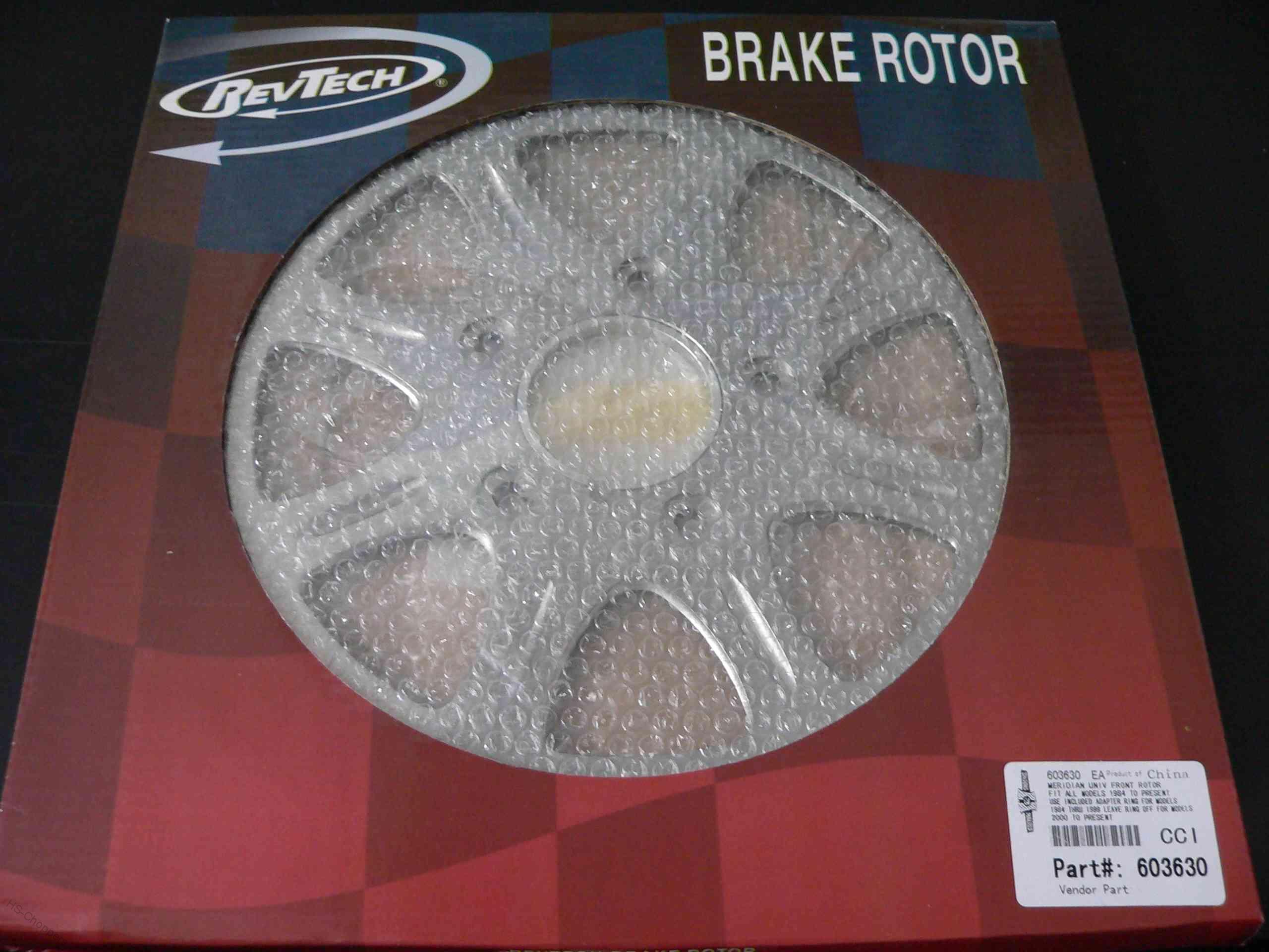 Přední brzdový kotouč RevTech (292,1 mm)