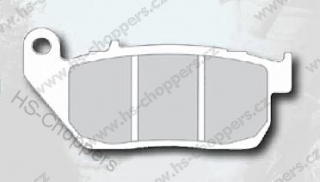 Přední brzdové destičky Ferodo "P" pro Sportster 04-výš