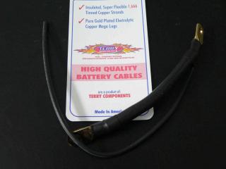 Kabel k baterii, minusový, 6''