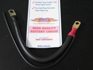 Kabel k baterii, plusový, 10''