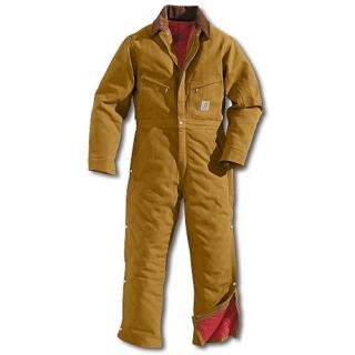 Kombinéza Carhartt Duck Coverall/Quilt-Lined