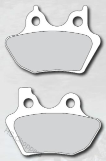 Přední a zadní brzdové destičky Motor Factory - organické